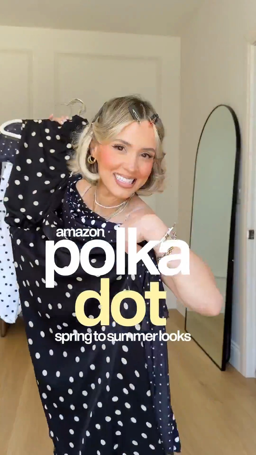 Polka dot spring to summer looks all from Amazon ✨🙊

XS or small in everything! If extra small is not available, then I’m wearing a small. 

Abercrombie jeans size 27R
Exact Capri pants are from Nordstrom but I linked similar from Amazon 

So many of these dresses are perfect for Mother’s Day, graduation, baby showers, brunch, you name it 🥰 I also seriously can’t believe they’re all from Amazonnnnnn

#LTKgrwm #LTKootd #LTKPetite