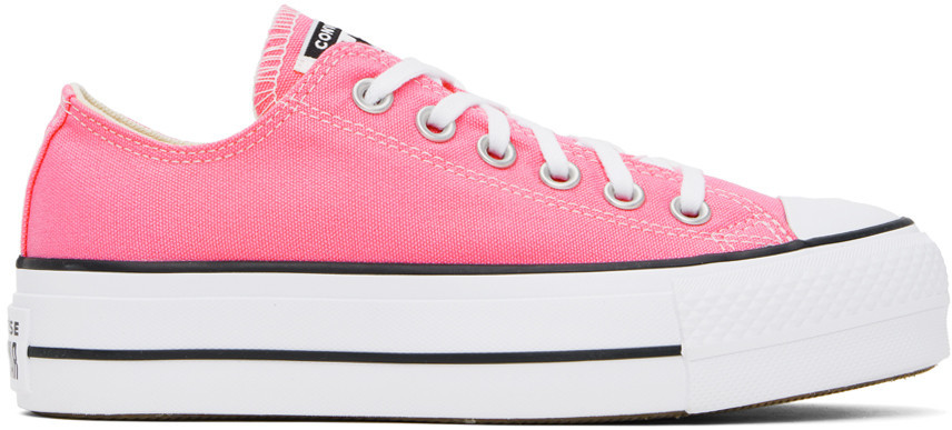 Converse Pink Chuck Taylor All Star Lift Sneakers | SSENSE