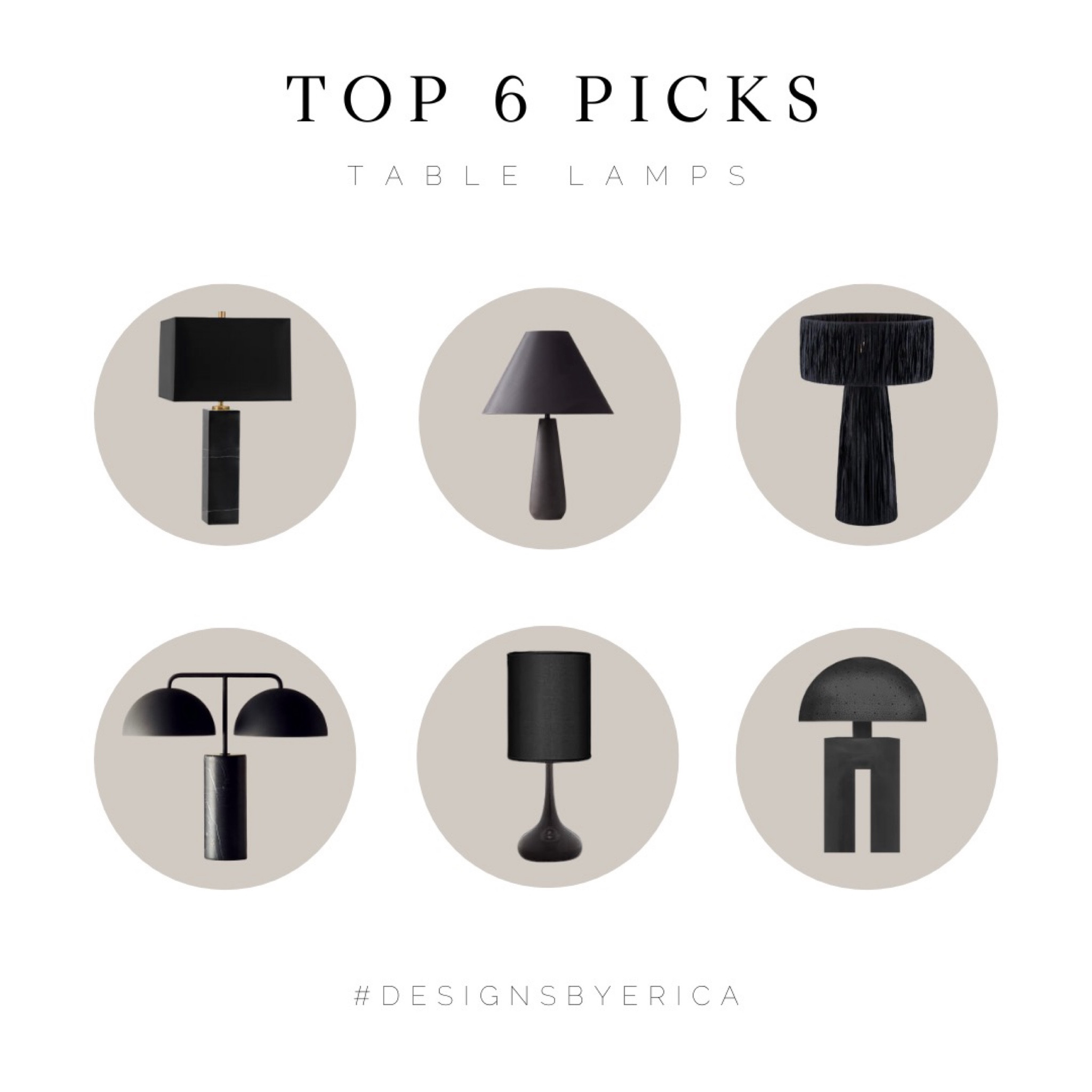 🖤✨ Delve into the dramatic and sophisticated world of black table lamps. Each one is more than just a source of light – it’s a statement piece, a mood enhancer, a key player in your decor narrative.

From the sharp modern lines to the timeless allure, from the bold industrial attitude to the chic boho vibe, from the stunning geometric designs to the serene classic grace - black table lamps lend a distinctive character to your spaces. 

Ready to redefine your lighting game with these elegant accents? 

Tap into the unique allure of black table lamps and elevate your décor. Find your perfect piece by visiting our LikeToKnow.it page. Link in bio. 

We are excited to know which style resonates with you. Share your thoughts in the comments below 👇 #HomeDecor #InteriorDesign #BlackTableLamps #BlackIsBeautiful #LightingDesign #ShopLTK

#LTKstyletip #LTKFind #LTKSeasonal