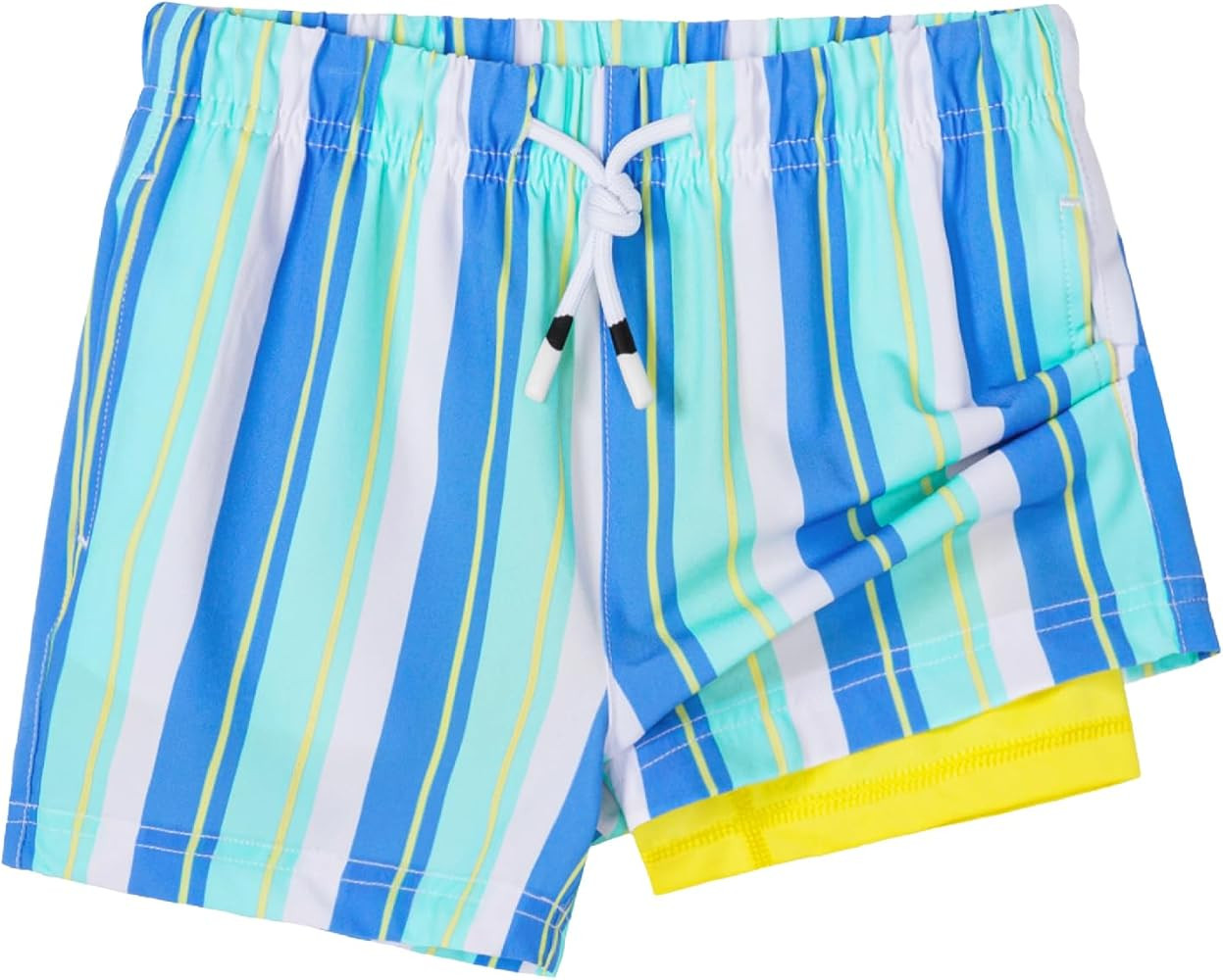 SURF CUZ Boys Swim Trunks with Compression Liner Toddler Swimsuit Boy Swim Shorts Bathing Suits B... | Amazon (US)