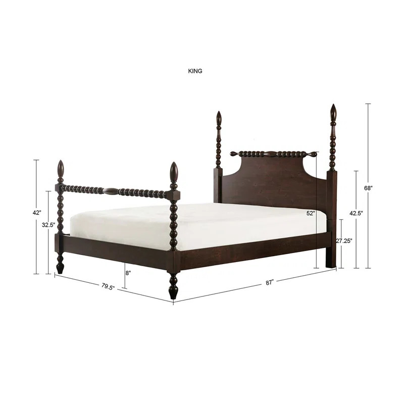 Beckett Solid Wood Low Profile Bed | Wayfair North America