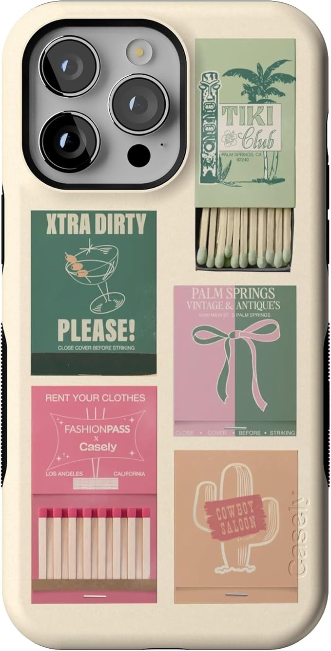 Casely iPhone 14 Pro Max Case | Perfect Match | FashionPass x Casely | Bold Protective Case Desig... | Amazon (US)