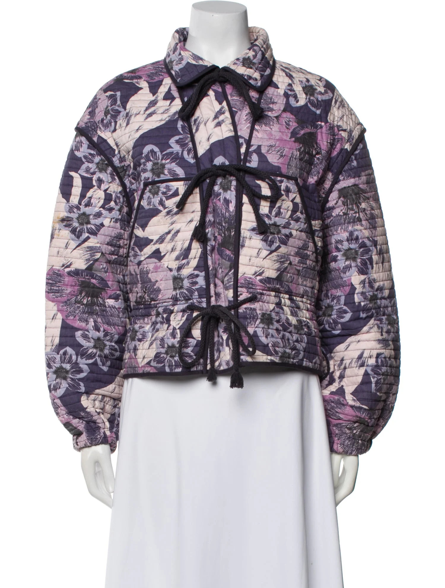 Floral Print Bomber Jacket | The RealReal