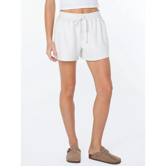 Celebrity Pink Women's and Women's Plus Lace Trim Tie Front Short, Sizes XS-4X | Walmart (US)