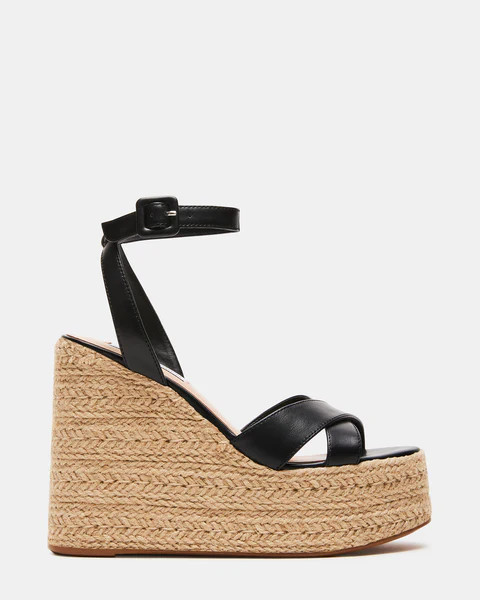 LULAH BLACK LEATHER | Steve Madden (US)