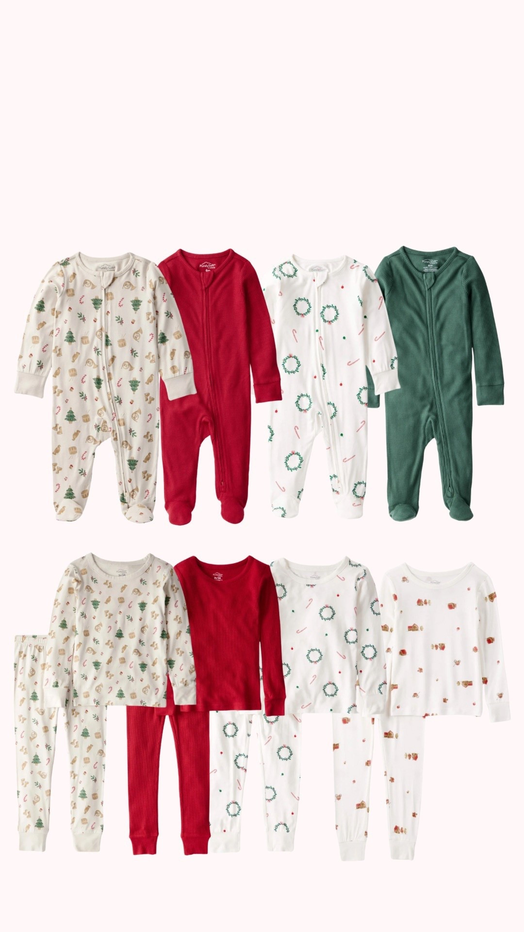 Bamboo-like Christmas pajamas! 

#LTKFamily #LTKSeasonal #LTKKids