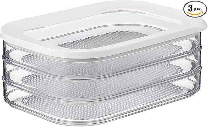 Mepal, MODULA Food Storage Boxes with Lid for Salami, Cold Cuts, Turkey, Bologna, Deli and Lunche... | Amazon (US)