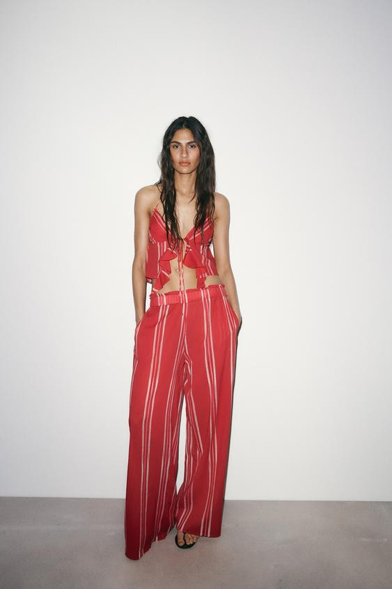 STRIPED TROUSERS | Zara AU