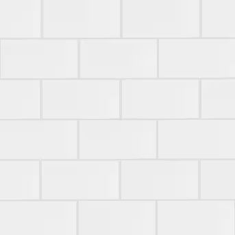 Satori Hudson Brilliant White Glossy 3-in x 6-in Glazed Ceramic Subway Wall Tile (0.12-sq. ft/ Pi... | Lowe's