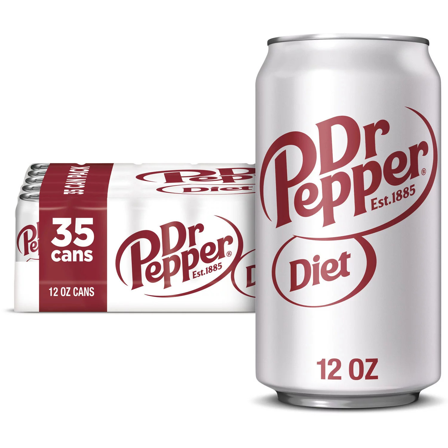 Diet Dr Pepper Soda, 12 fl. oz., 35 pk. | Sam's Club