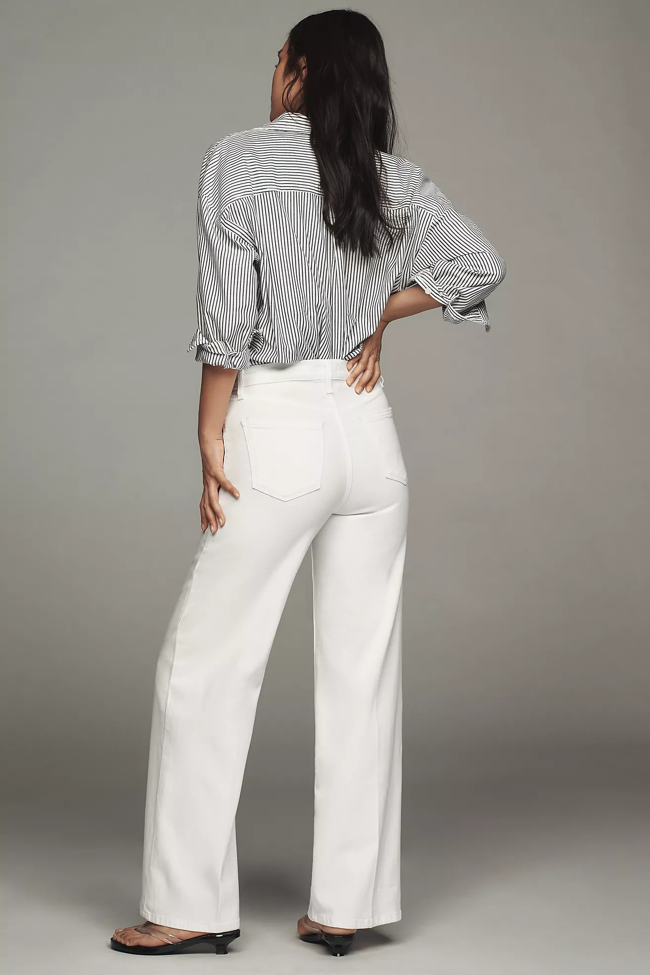Joe's Jeans Petite Mia High-Rise Wide-Leg Jeans | Anthropologie (US)