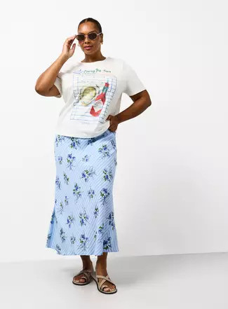 Buy Cream Tabasco Graphic Regular Fit T-Shirt 18 | Womens character shop | Tu | Tu Clothing