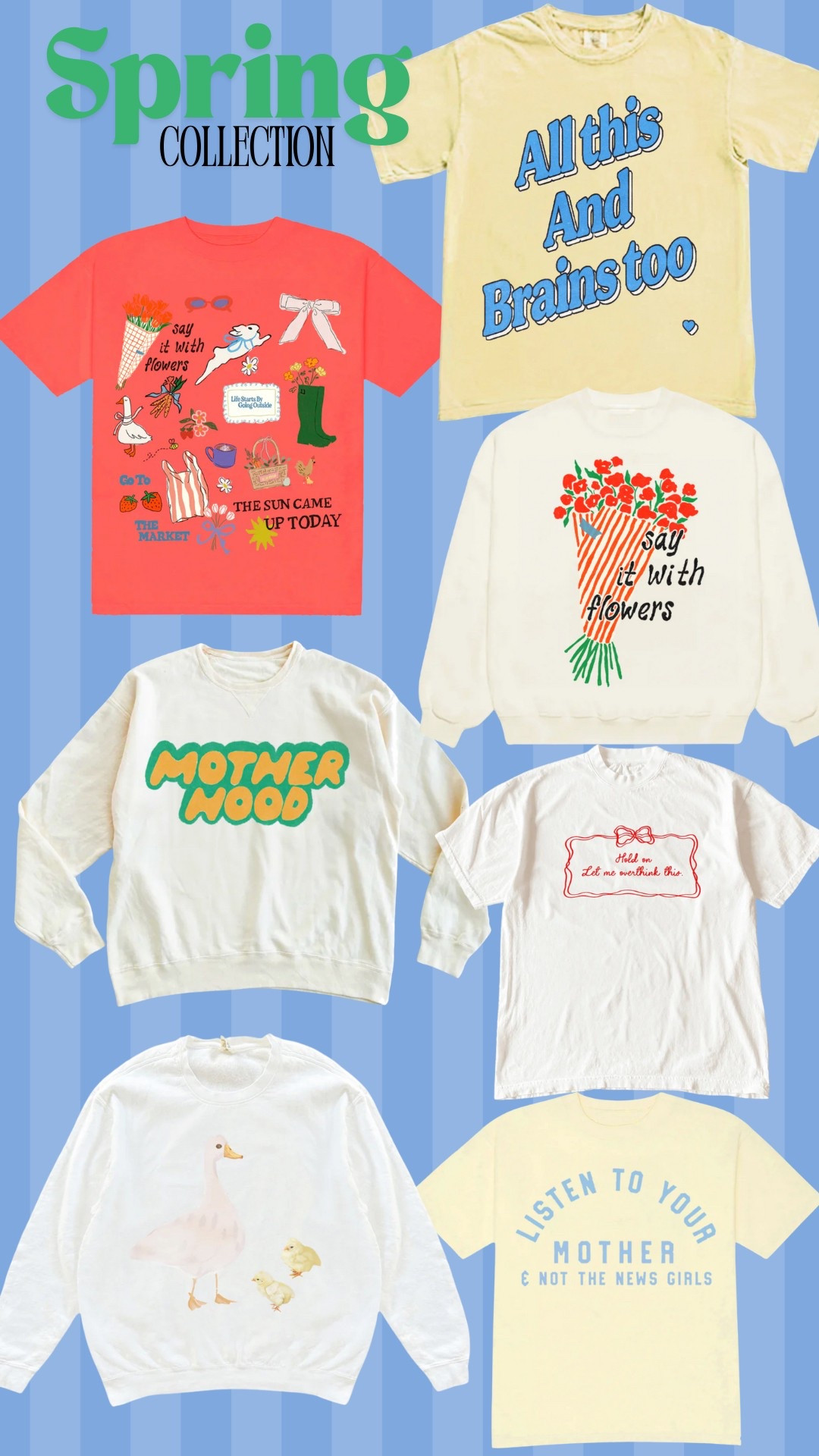 Spring collection, Mother’s Day, for the mamas

#LTKStyleTip #LTKSeasonal