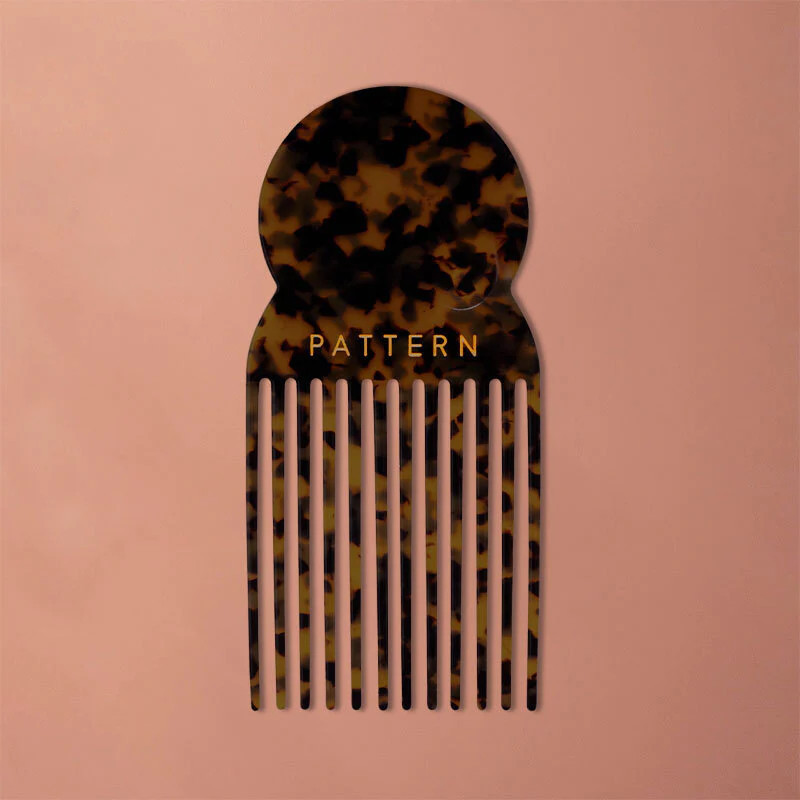 Afro Pick | Tortoise Shell Hair Comb | Pattern Beauty | Pattern Beauty