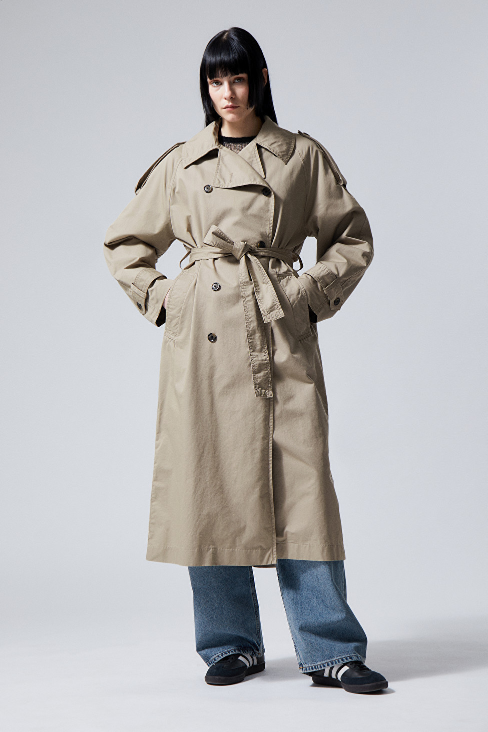Oversized-Trenchcoat Zenni | Weekday