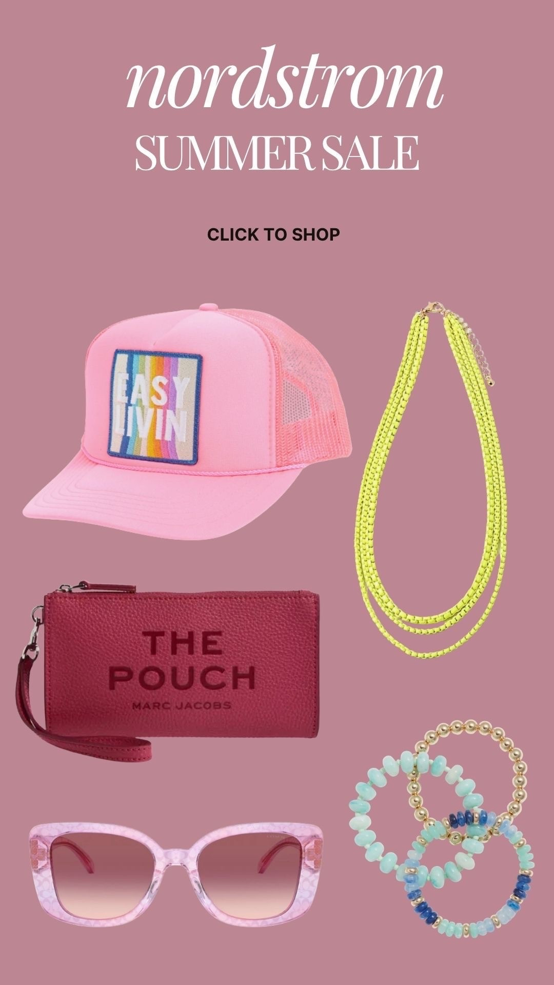 Perfect summer accessories and on sale at Nordstrom! 💖

#LTKootd #LTKSaleAlert #LTKBeauty