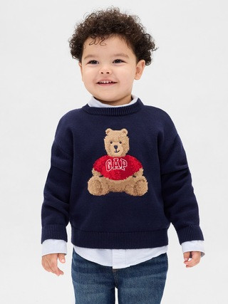 Baby & Toddler Graphic Crewneck Sweater | Gap (CA)