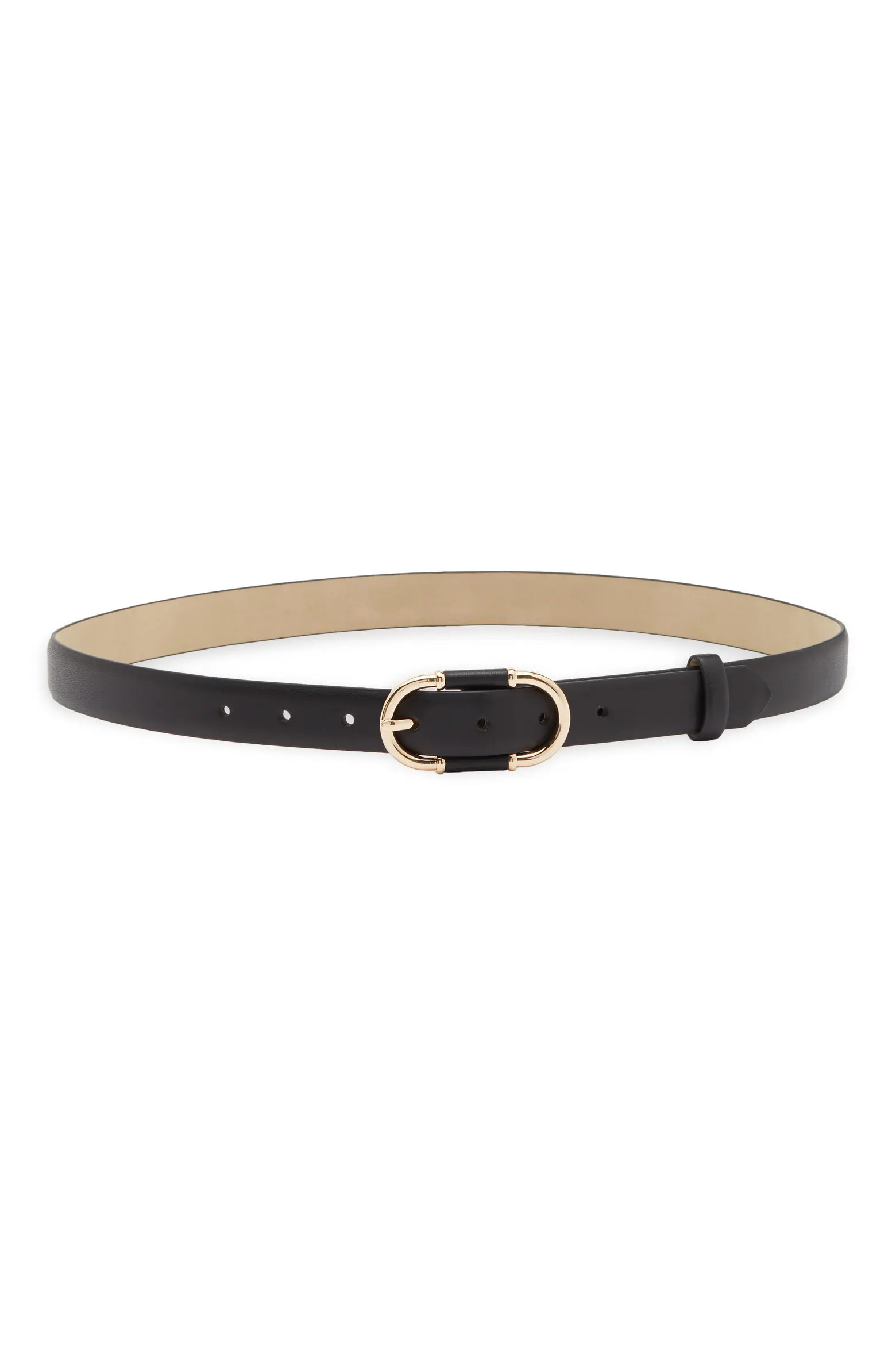 Nine West Center Bar Buckle Belt (Women) | Nordstromrack | Nordstrom Rack