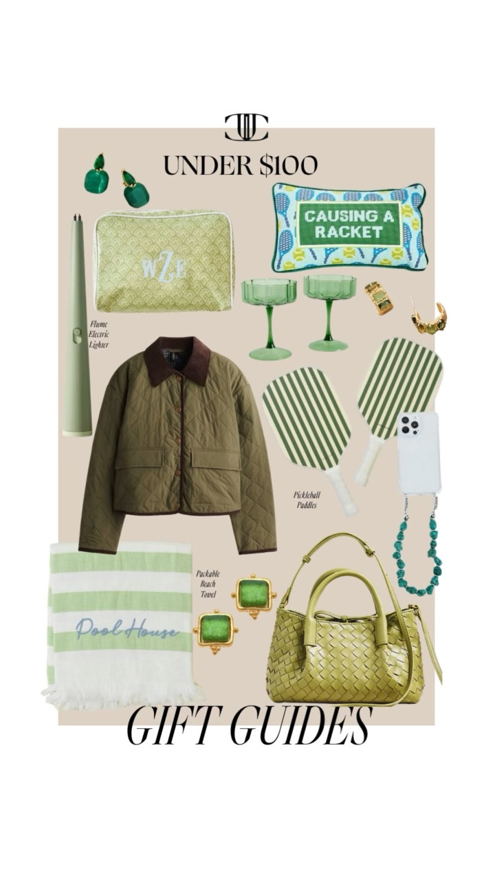 ✨Holiday Gift Guide: Everything Under $100! ✨
If you’re shopping for chic, thoughtful, and budget-friendly gifts this season, I pulled together my favorite finds — all under $100 and all effortlessly stylish. From cozy accessories to personalized pieces, hostess favorites, beauty treats, and playful home accents… this is your one-stop shop for everyone on your list. 🎁💫

These boards are packed with gifts they’ll actually use and love — perfect for teachers, sisters, best friends, moms, and those “I need something cute right now” moments.

#giftguide #giftguideunder100 #under100gifts #holidaygiftguide #giftideasforher #budgetfriendlygifts #ltkholiday #ltkfinds #jcathell #holidayinspo #stockingstuffers #hostessgifts #giftgivingmadeeasy #womensgifts #giftedit #holiday2025 #shoppingguide

#LTKStyleTip #LTKGiftGuide #LTKOver40
