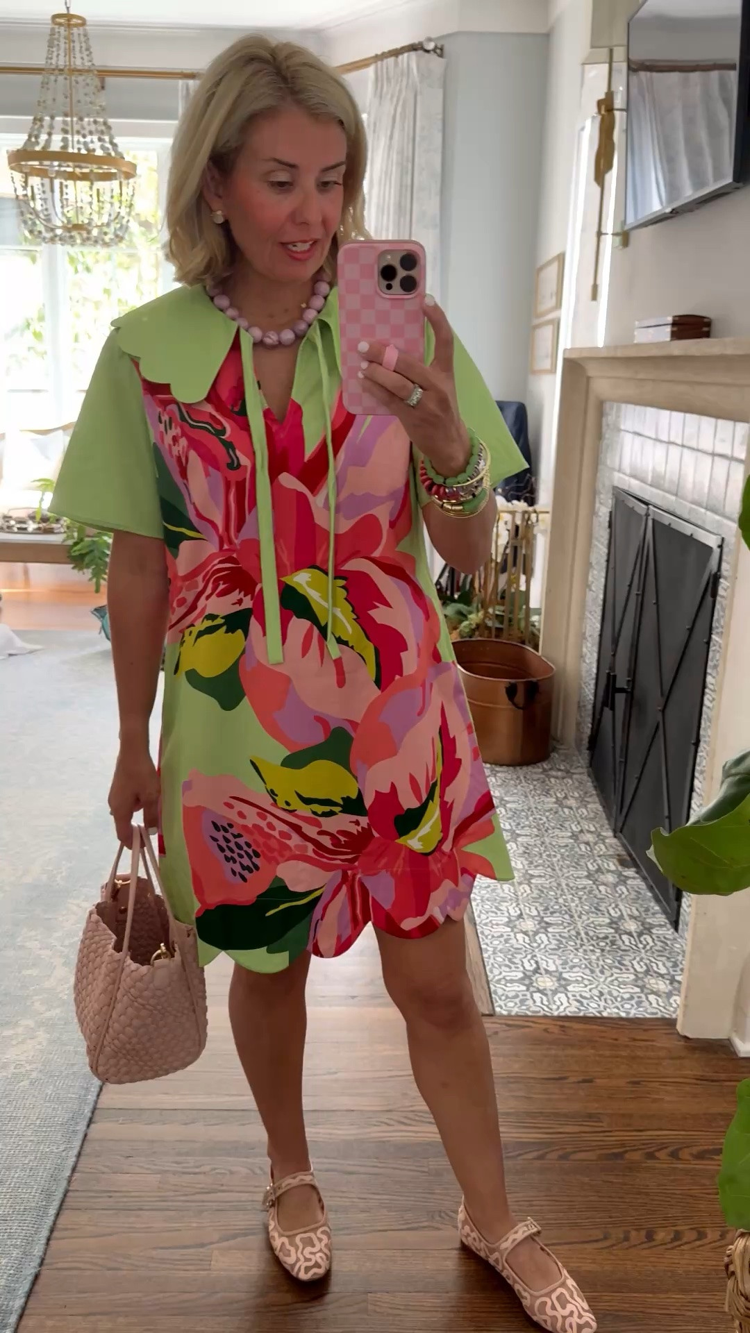 Dress and shoes on sale!! Crosby by Mollie Burch is incredible! The colors, the fabric and the designs are just over the top amazing. I’m in xs dress and 7 Mary Jane’s (size 1 down). 

* Use code Catherine20 for 20% off my bracelets￼

#LTKSeasonal #LTKdayinmylife #LTKmomlife
