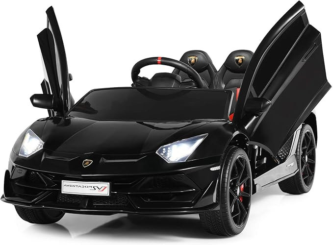 Costzon Ride on Car, Licensed Lamborghini SVJ,12V Battery Powered Car w/ 2.4G Remote Control, 3 S... | Amazon (US)
