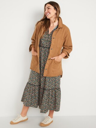 Workwear Shacket for Women | Old Navy (US)