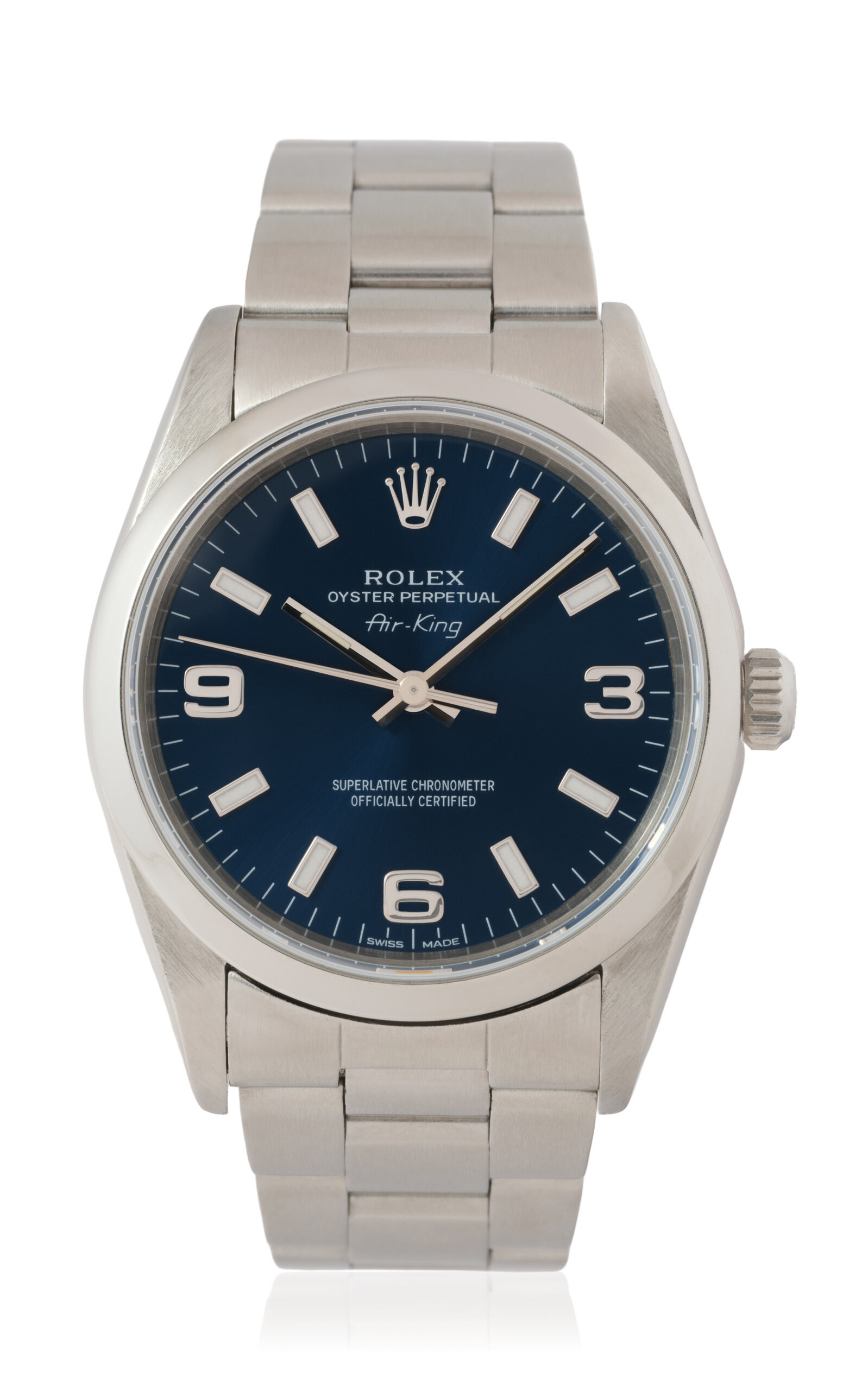 Stainless Steel Rolex Air King Model 14000 | Moda Operandi (Global)