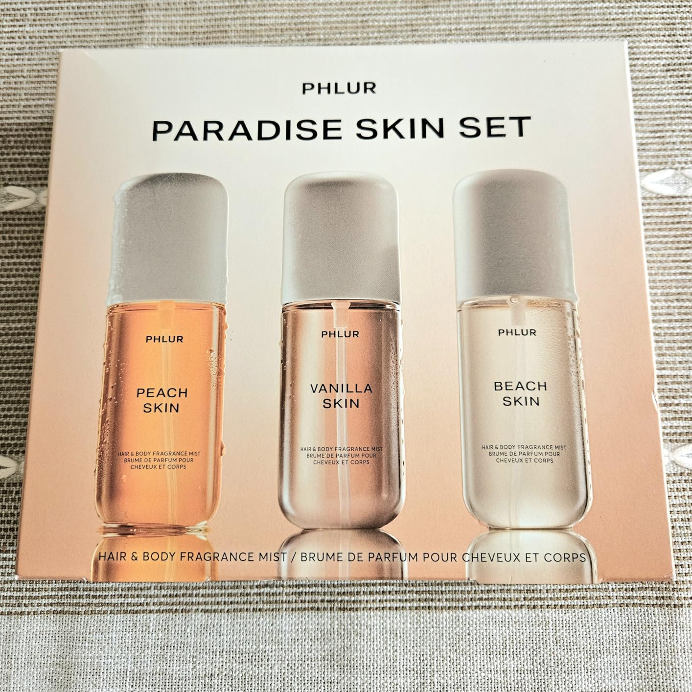 PHLUR Paradise Skin Set ($75 Value) - Travel Size Body Mist Gift Set - Peach Skin, Vanilla Skin, ... | Amazon (US)