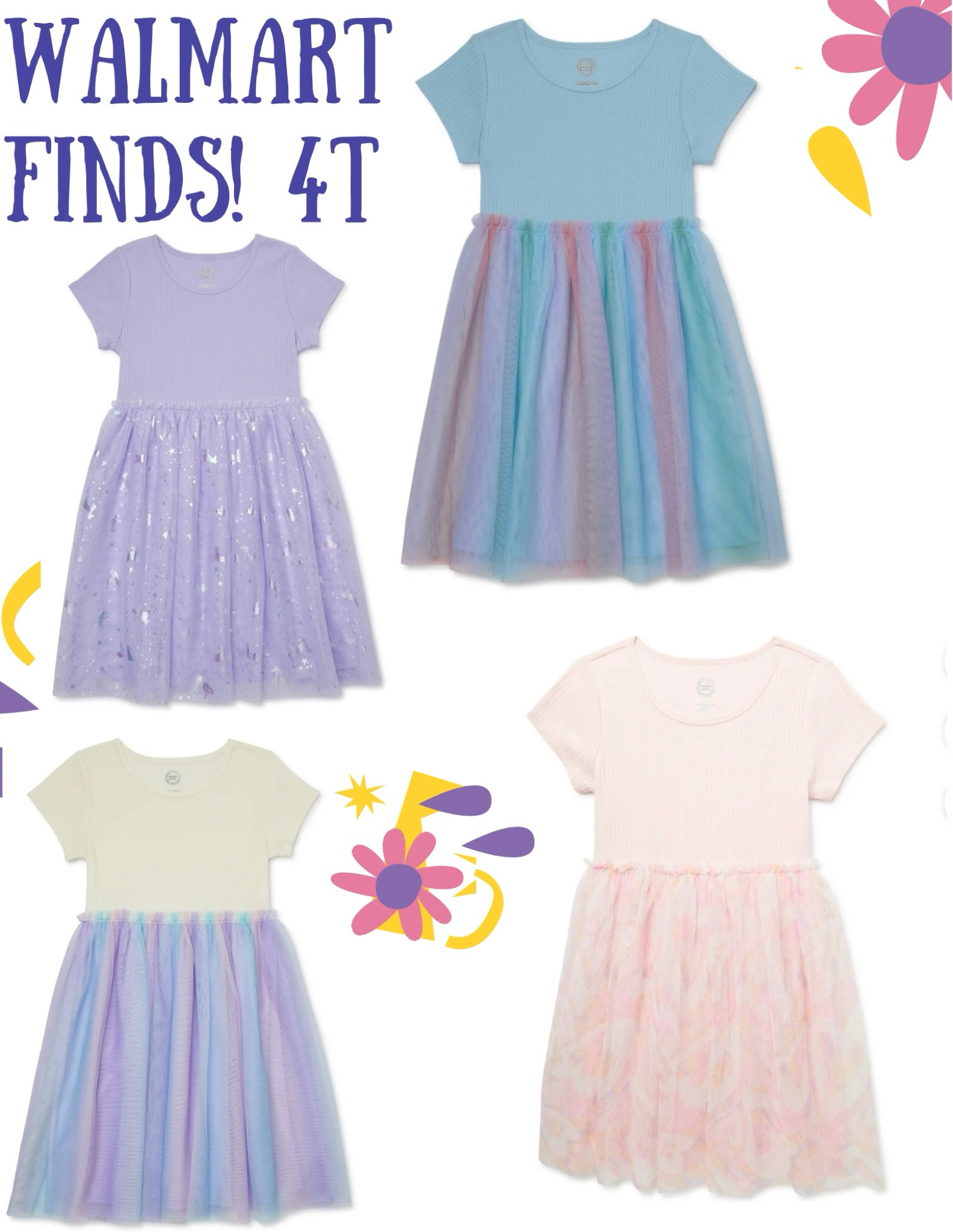 Girl 4T Walmart finds! 💜🙌 

#LTKKids #LTKStyleTip #LTKBacktoSchool