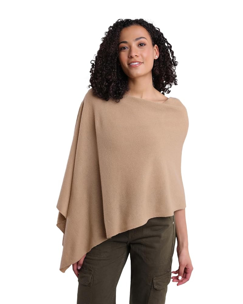 CLAUDIA NICHOLE by Alashan 100% Cashmere Luxe Dress Topper Poncho - Lightweight, Soft, Cozy & Ver... | Amazon (US)