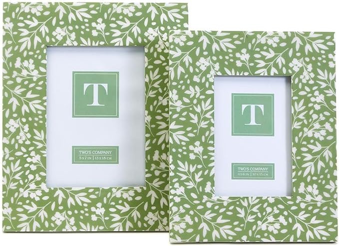 Two's Company Contryside Set of 2 Photo Frames Includes 2 Sizes | Amazon (US)