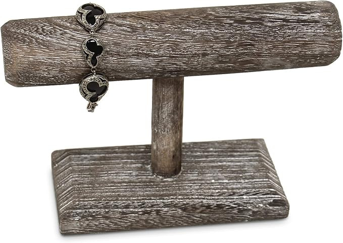 Ikee Design Antique Color (Coffee) Wooden Display Jewelry Accessory Stand | Amazon (US)