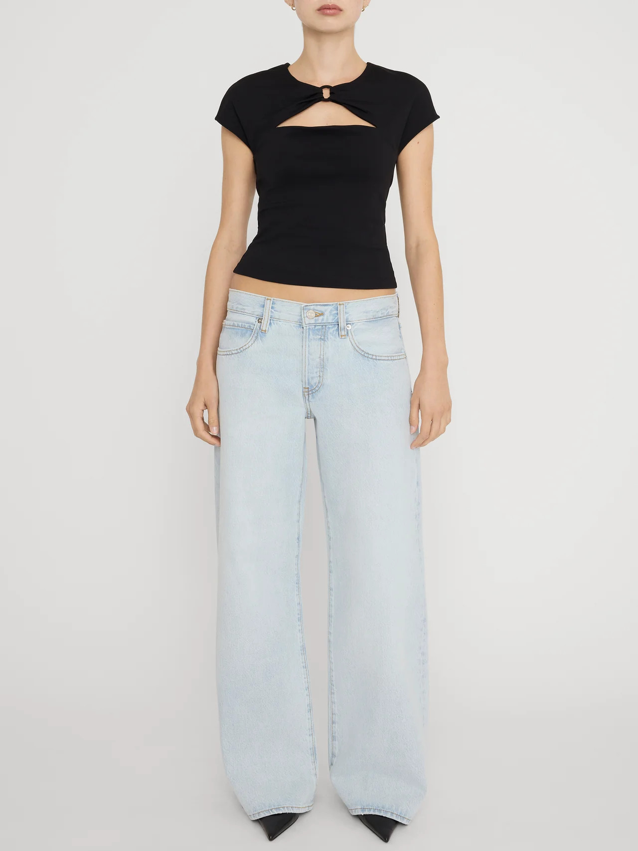 The Pixie Leo -- Piscine | Frame Denim