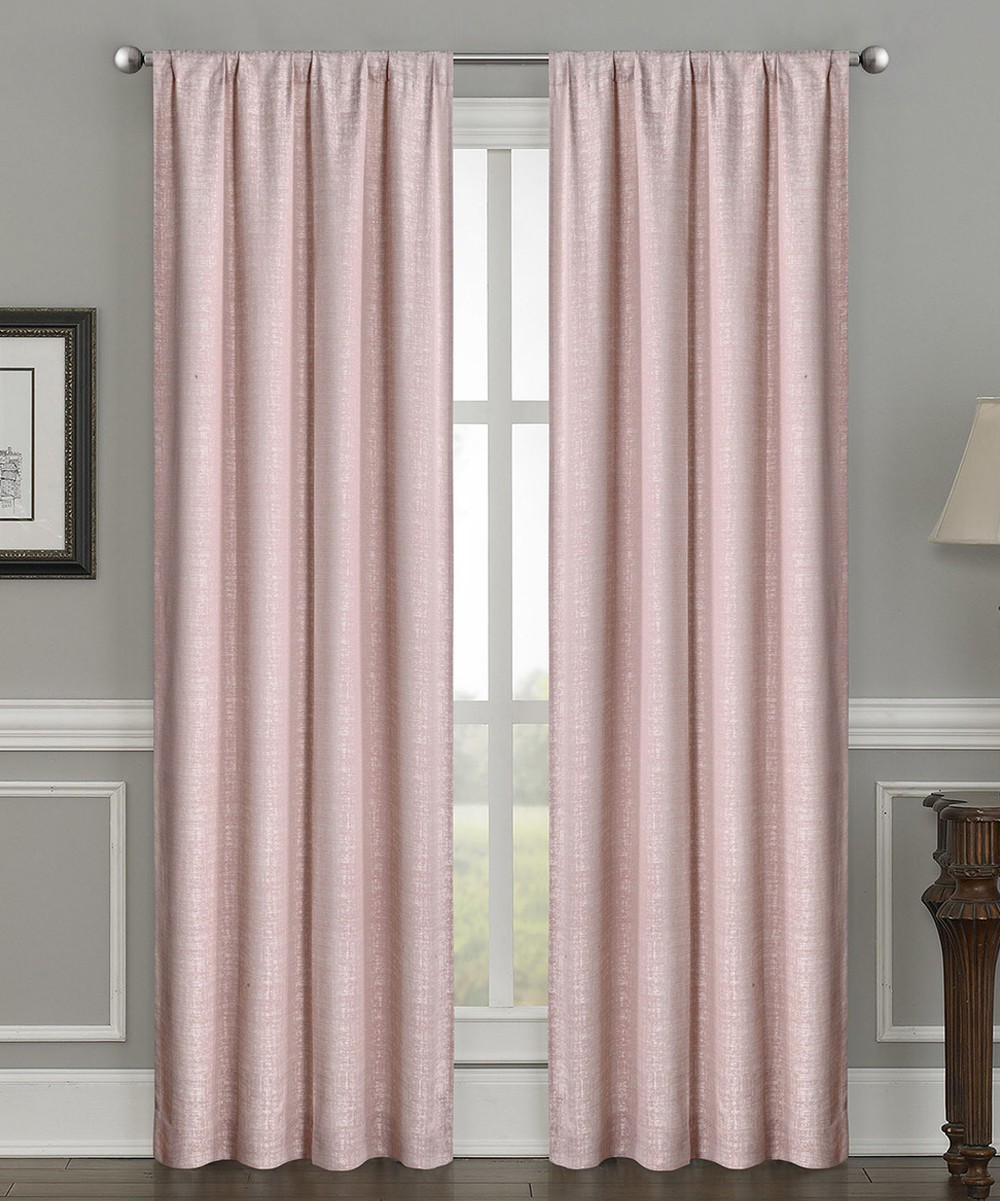 Blush Nobles Curtain Panel | zulily