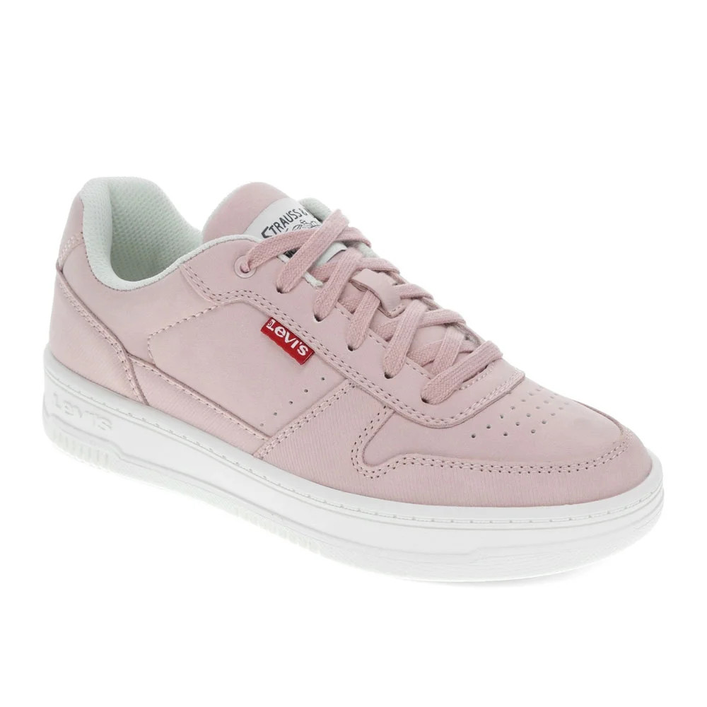 Levi's Womens Drive Lo Synthetic Leather Casual Lace Up Sneaker Shoe | Walmart (US)