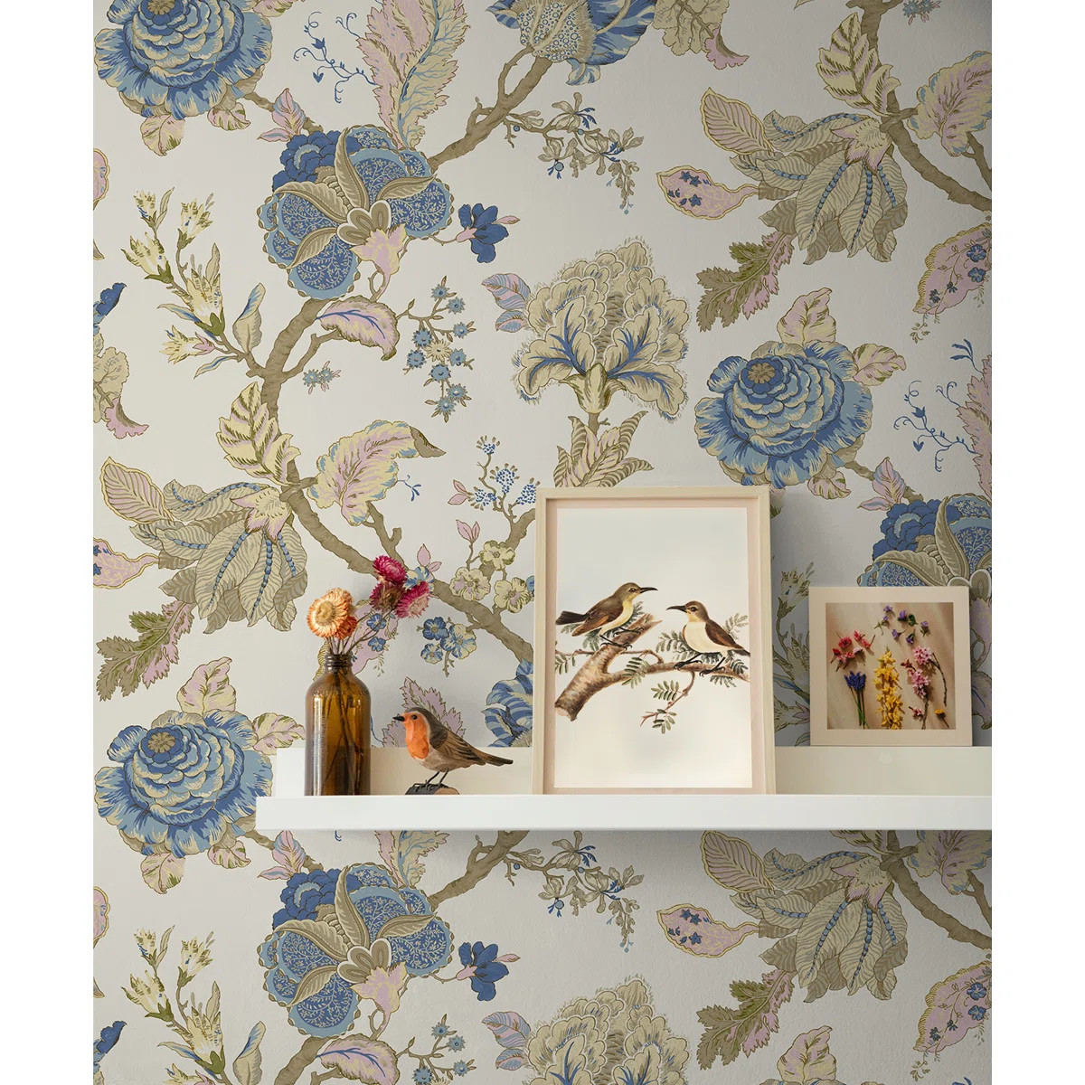 Corbijn Peel & Stick Floral Roll | Wayfair North America