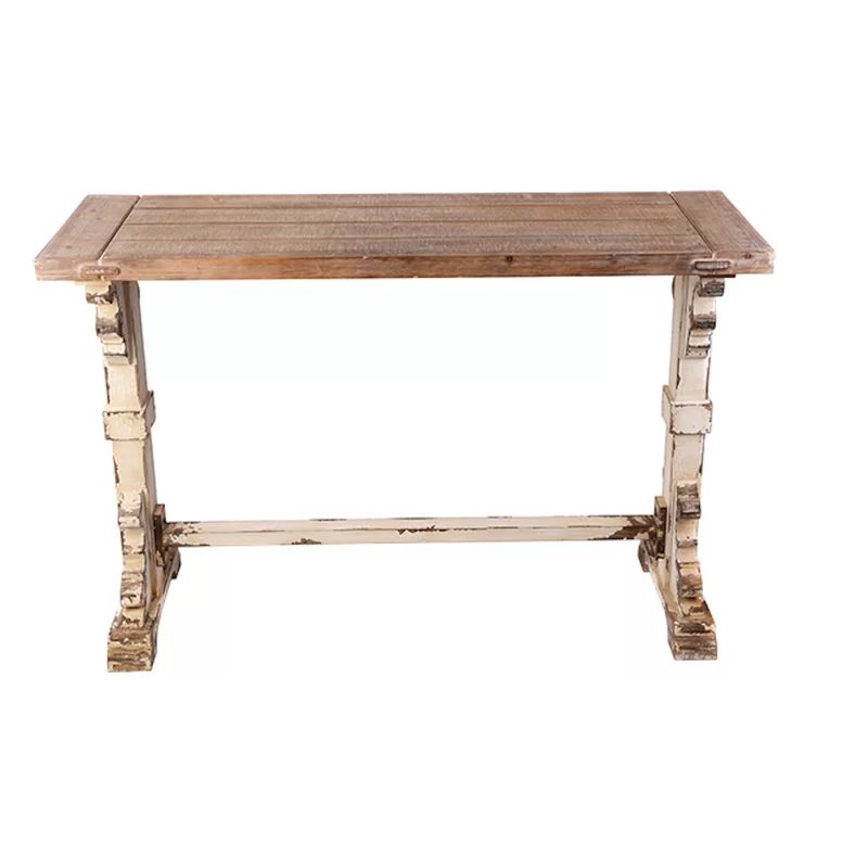 Saffron 48'' Solid Wood Console Table | Wayfair North America