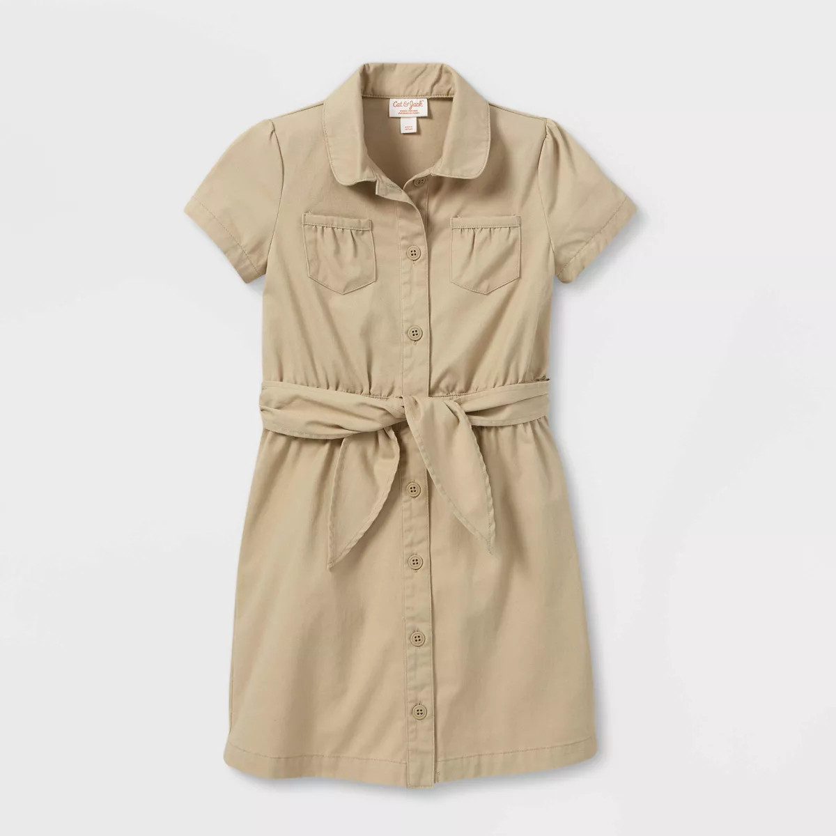 Girls' Short Sleeve Uniform Safari Dress - Cat & Jack™ | Target