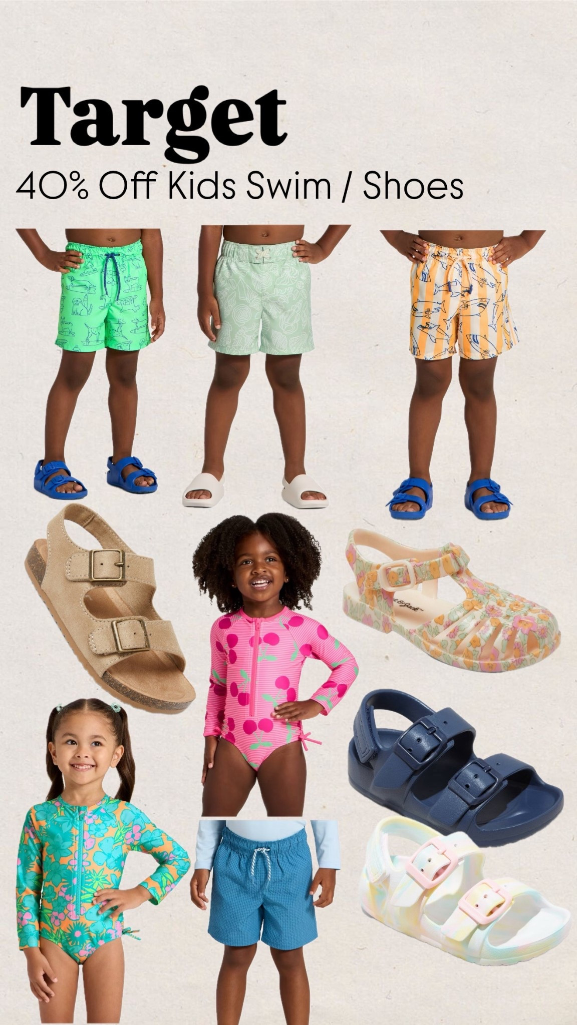 Target toddler swim
Kids swim
40% off
Sandals
Easter basket gifts
Easter gifts
Swim trunks
Target

#LTKKids #LTKBaby