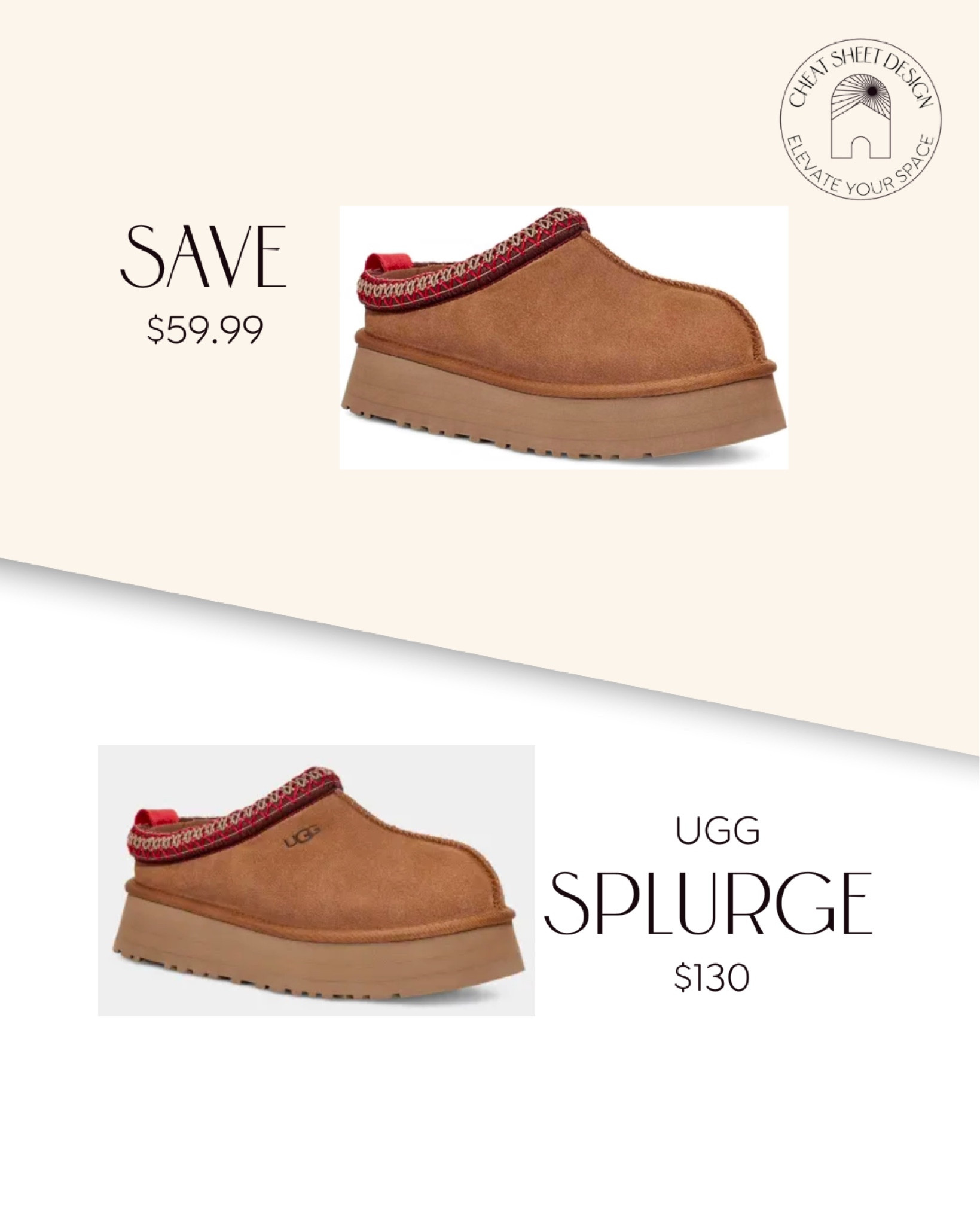 UGG Platform Tazz dupes! Style comes in all price ranges - are you saving or are you splurging? 

#LTKGiftGuide #LTKstyletip #LTKfindsunder100