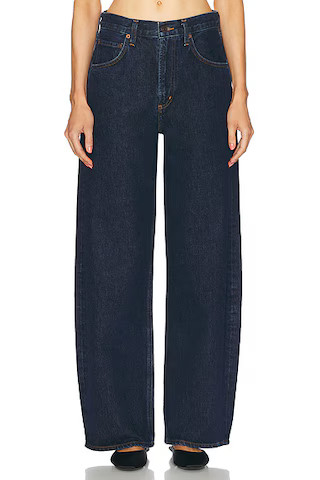 AGOLDE Low Curve Wide Leg in Pendulum | FWRD | FWRD 