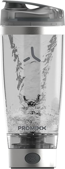 Promixx Pro Electric Protein Shaker Bottle – USB Rechargeable, 20oz BPA-Free Tritan Cup with Pa... | Amazon (US)