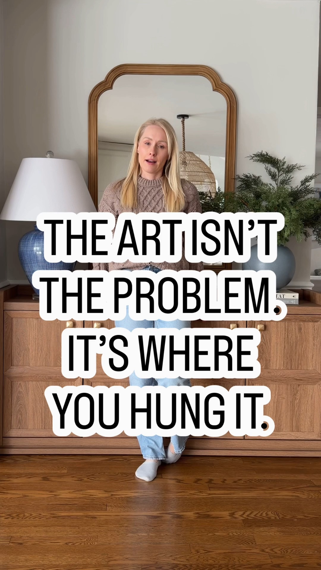 The art isn’t the problem — it might just be where you hung it 👀 One of my easiest decorating tricks for making a room instantly feel more polished is getting the height right. Sharing the simple rule I use every time + some of my favorite art finds!

#LTKHome