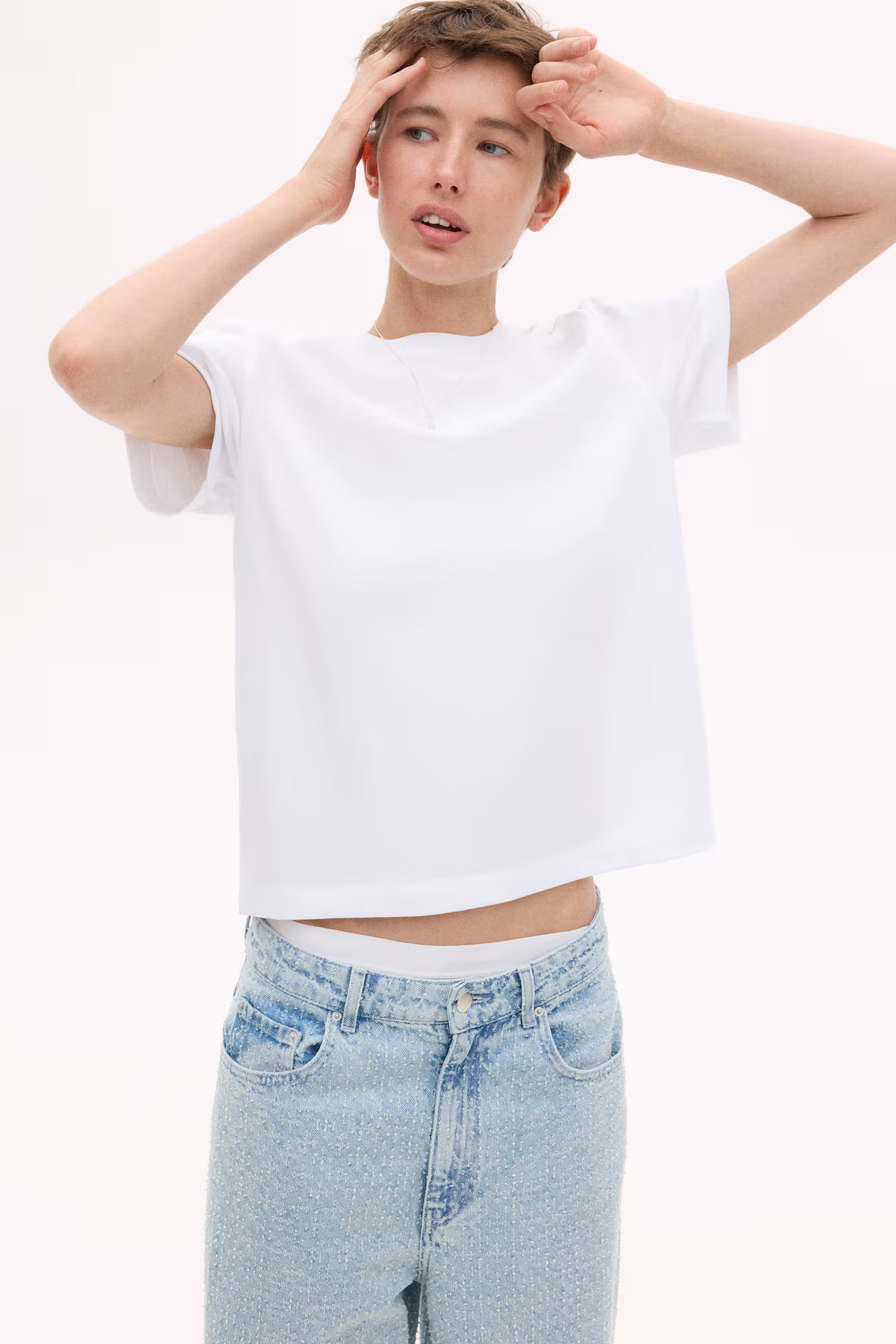 Oversized Cotton T-Shirt | H&M (US + CA)