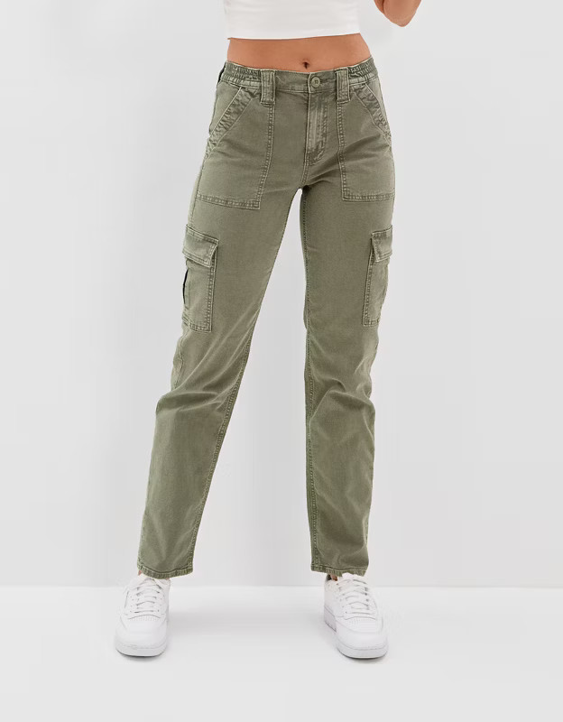 AE Stretch Cargo Straight Pant | American Eagle Outfitters (US & CA)