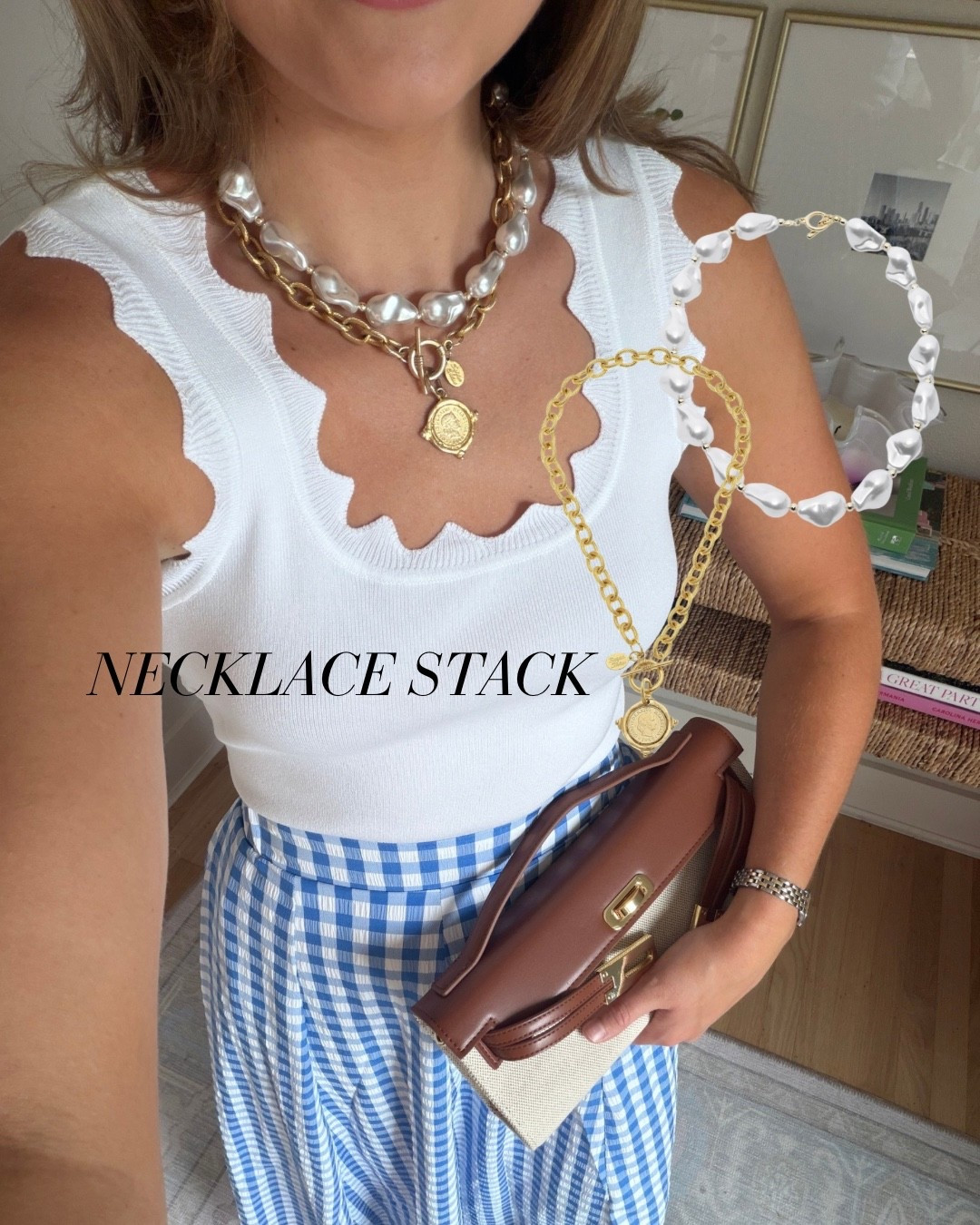 One of my fave necklace stacks for summer! Code LOUISE15 for 15% off!
