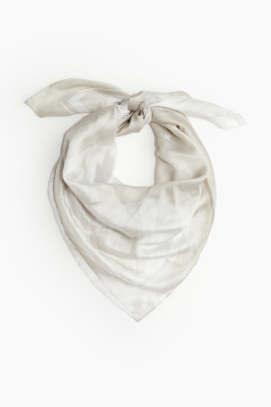 Printed Satin Scarf | H&M (US + CA)