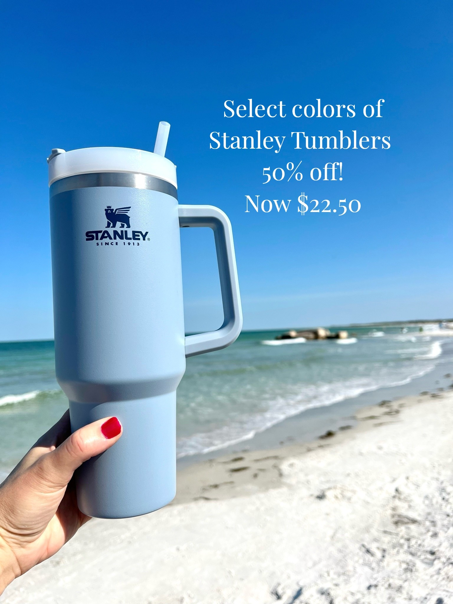 Amazon prime day is here! This is a fantastic prime day deal!

Select colors of the Stanley Tumbler are $22.50! Stock up on all your Christmas gifts and birthday gifts while supplies last!

#LTKSeasonal #LTKOver40 #LTKSaleAlert #LTKTravel #LTKgrwm #LTKSwim