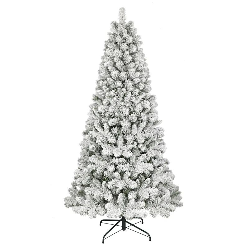 Green Pine Frosted Christmas Tree | Wayfair Professional