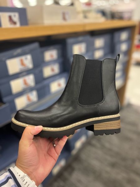 Another fun Chelsea boot with contrasting detail on the sole and heel. Pull on style that will go great with jeans, dresses, or skirts!

Under $40.

#LTKunder50 #LTKSeasonal #LTKshoecrush